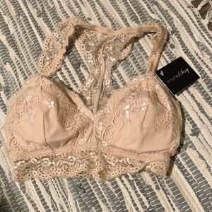 Smart & Sexy Lace Bralette - Cream